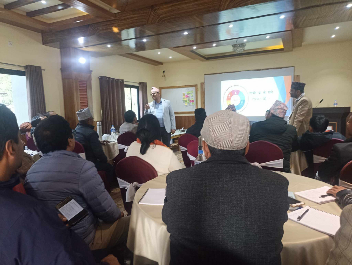 भालुवाङमा पालिकास्तरीय पर्यटन रणनीति तथा कार्ययोजना तर्जुमा कार्यशाला शुरु