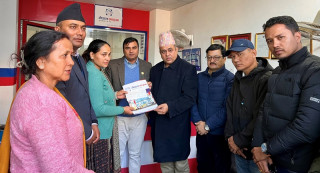 नेपाल लाइफ इन्स्योरेन्स सुर्खेत शाखाद्वारा ३७ लाख ८८ हजार बढी रकम मृत्यु दाबी भुक्तानी