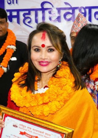 राष्ट्रिय लोक सञ्चारकर्मी नेपालको सह–कोषाध्यक्षमा एनआरएनकर्मी कल्पना रेग्मी