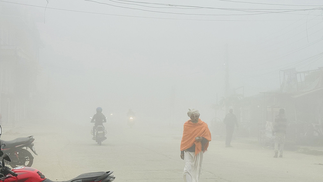 आजको मौसम : दुई प्रदेशमा हिमपात, तराईमा हुस्सु र कुहिरो