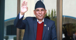 राष्ट्रिय सभा अध्यक्षमा  नारायण दाहाल निर्वाचित, दाहालको पक्षमा ३९ मत