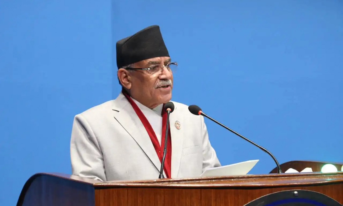 प्रतिनिधि सभामा प्रधानमन्त्री प्रचण्डले मागे विश्वासको मत