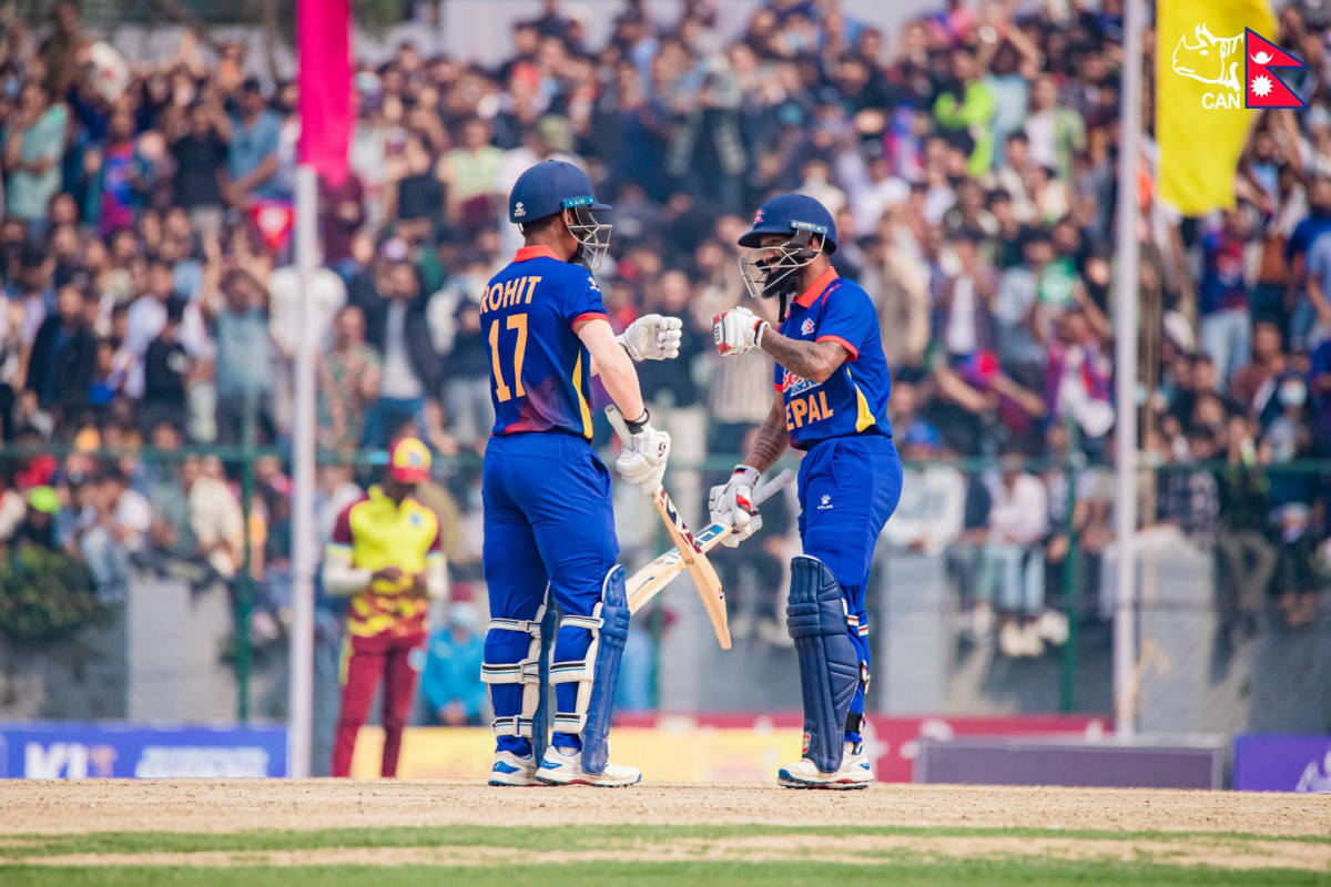 टी–२० सिरिजको तेस्रो खेलमा वेस्ट इन्डिज ‘ए’द्वारा नेपालसामु २ सय २८ रनको विशाल लक्ष्य प्रस्तुत