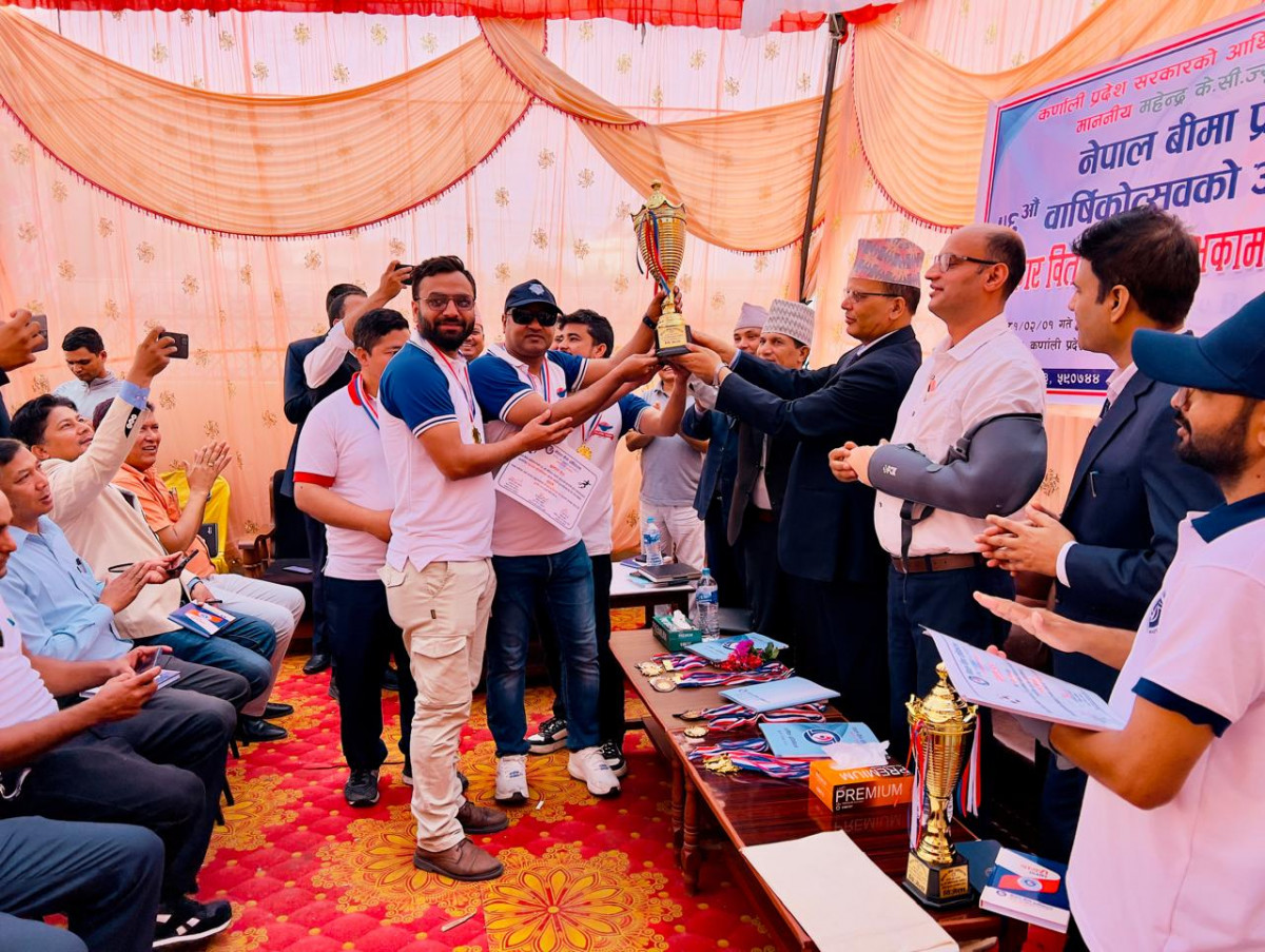 नेपाल लाइफ इन्स्योरेन्सले जित्यो अन्तर वीमक फुटसल प्रतियोगिताको उपाधि