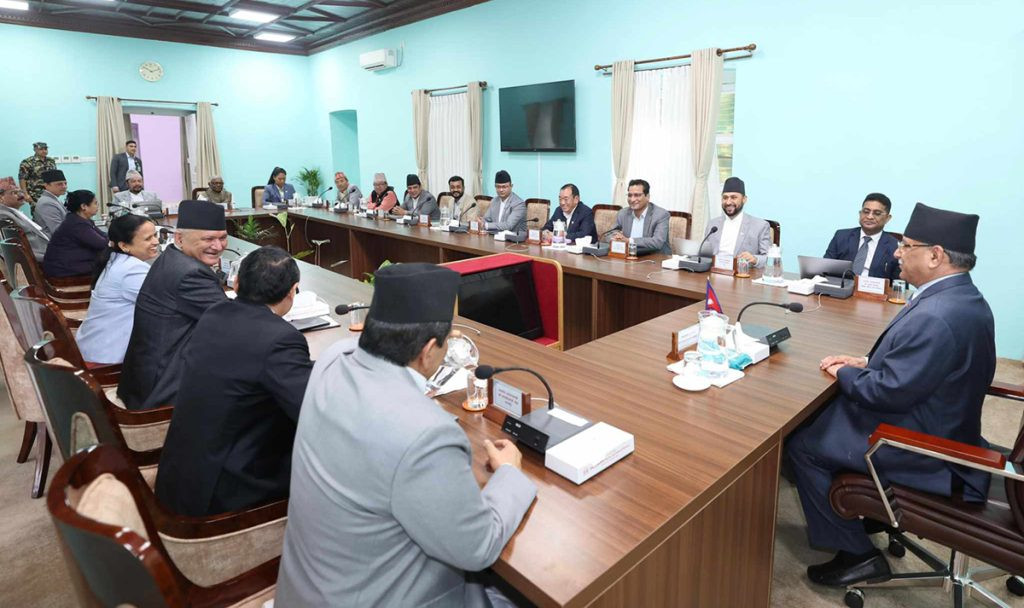 प्रधानमन्त्री प्रचण्डले विश्वासको मत लिन खोज्दा कांग्रेस सशंकीत