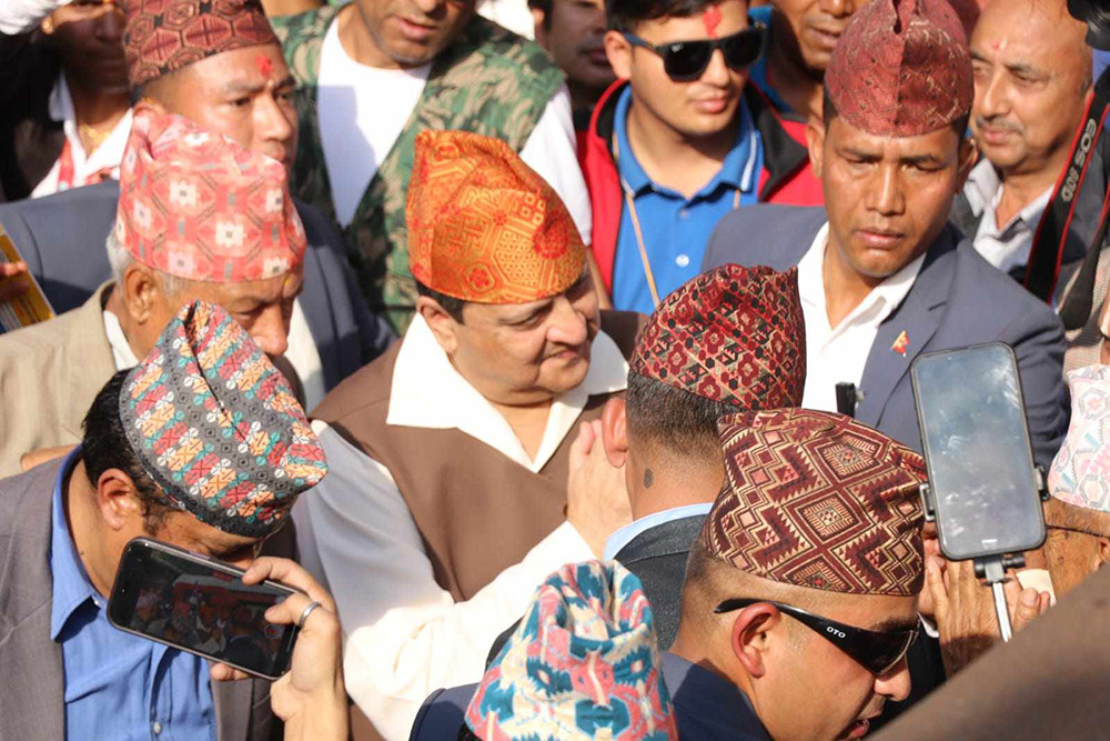 पूर्वराजा पाटन दरबारलगायतको भ्रमणमा