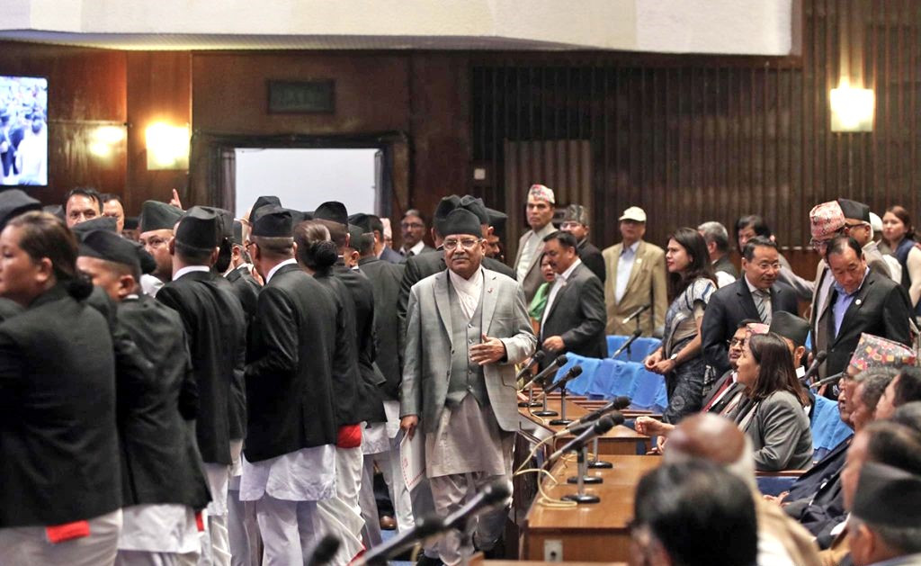 कांग्रेसको विरोधका बीच प्रधानमन्त्री प्रचण्डले लिए विश्वासको मत, कांग्रेसले ठूलो मूल्य चुकाउनुपर्ने भन्दै धम्की (खास खबर)