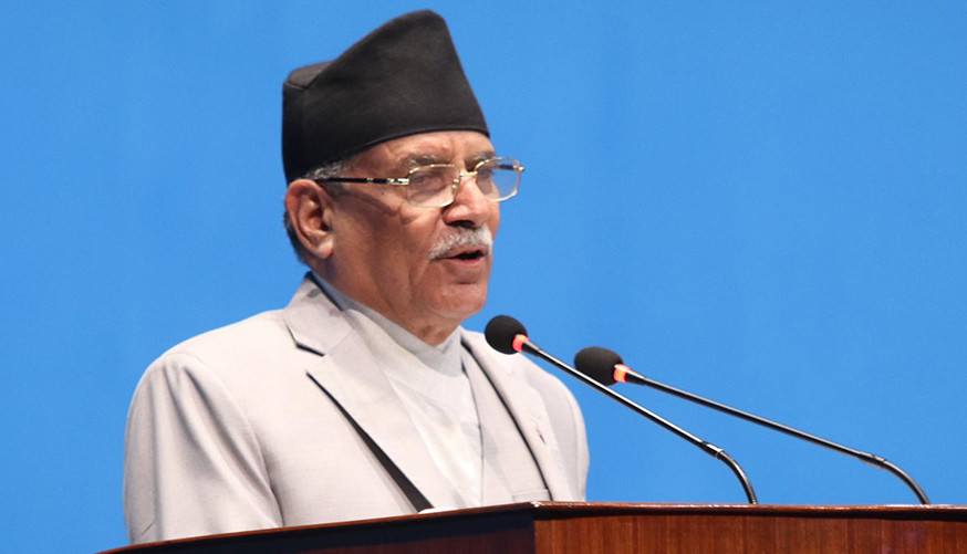 प्रधानमन्त्री प्रचण्डको जवाफ– ‘अहिले प्रचण्ड भन्ने मान्छे प्रधानमन्त्री छ’