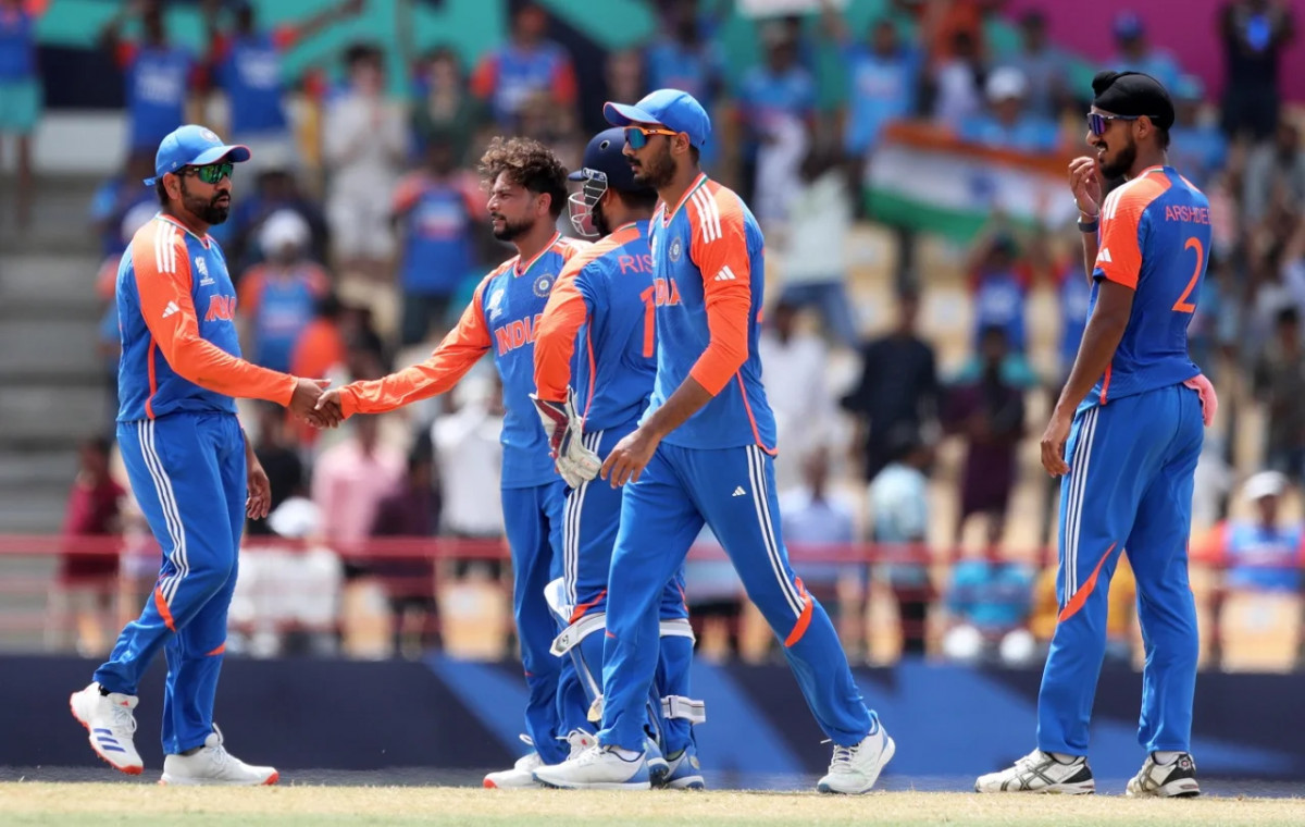 भारत विश्वकपको सेमिफाइनलमा प्रवेश