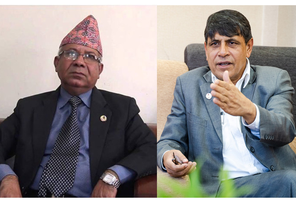 घनश्याम भुसालले माधव नेपाललाई टक्कर दिँदै, कसको होला पल्ला भारी ?