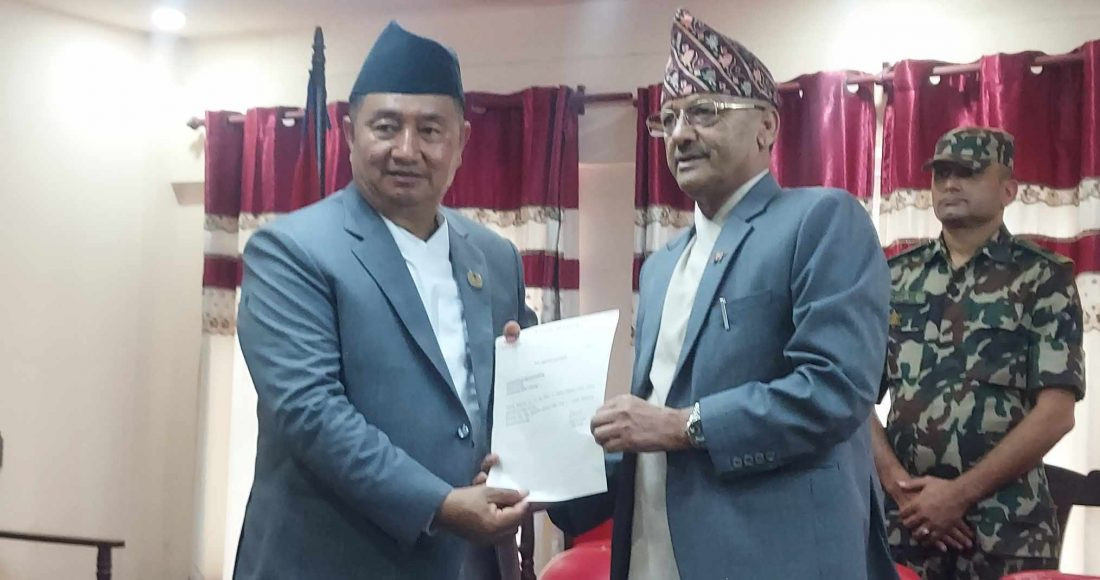 बागमती प्रदेशका मुख्यमन्त्री लामाले आज विश्वासको मत लिँदै