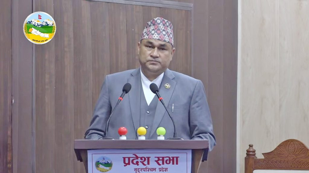 सुदूरपश्चिमका मुख्यमन्त्री शाहलाई दुई तिहाइ विश्वास