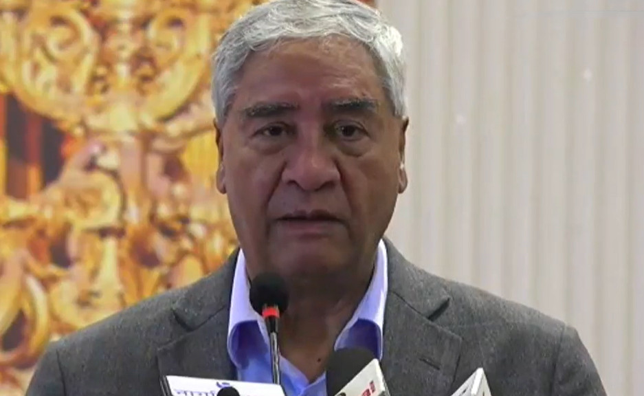 वर्तमान गठबन्धन कसैको विरुद्धमा लाग्नका लागि नबनाइएको देउवाको स्पष्टोक्ति