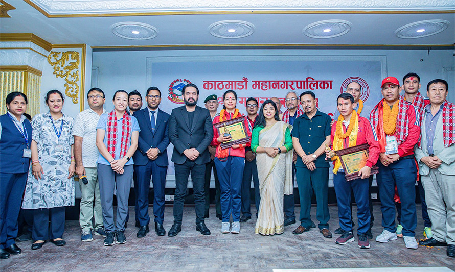 पलेशालाई नेपालमा भव्य स्वागत र काठमाडौं महानगरको सम्मान