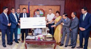 प्रधानमन्त्री उद्धार कोषमा नेपाल बैँकको दुई करोड सहयोग