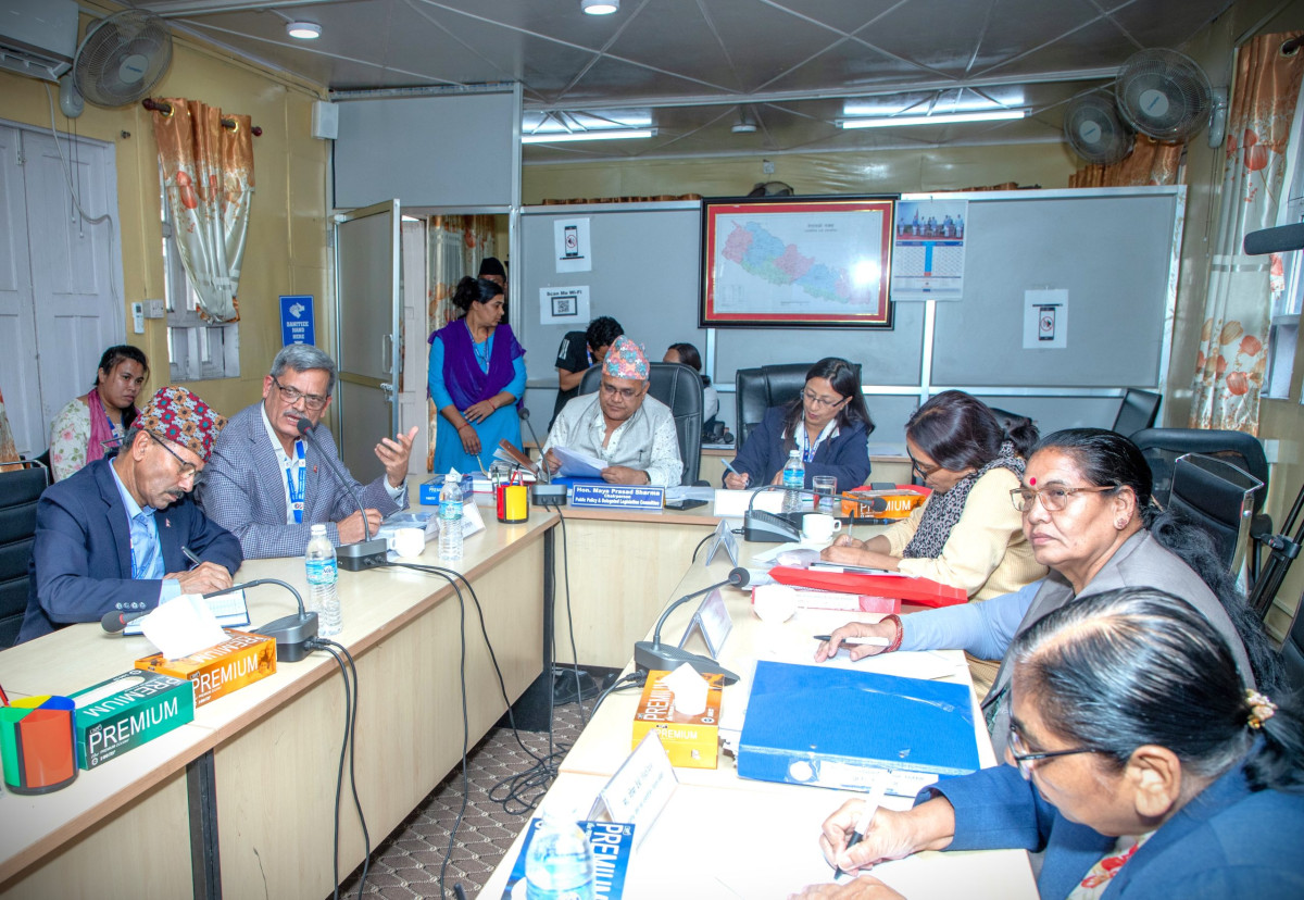 बाढी पहिरो प्रभावितका लागि स्थायी आवास निर्माण गर्न भौगर्भिक अध्ययन सुरु
