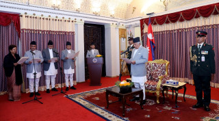चार देशका नवनियुक्त राजदूतद्वारा शपथ ग्रहण