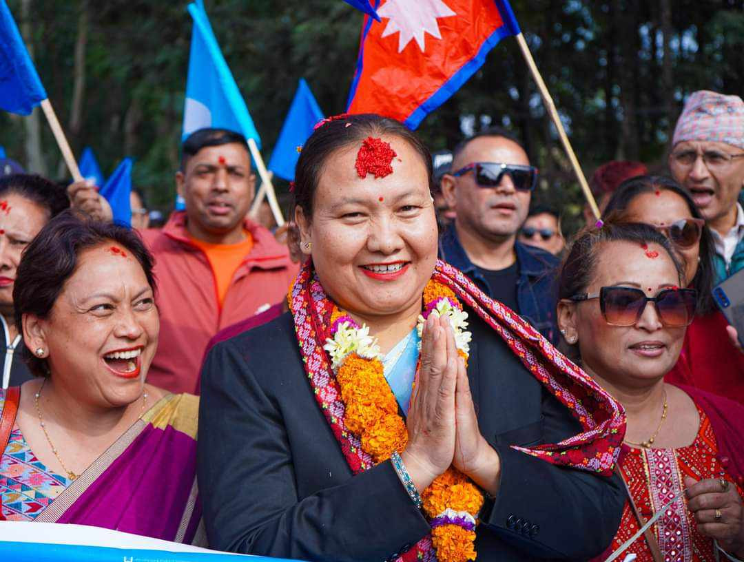 काठमाडौं महानगर १६ को अध्यक्षमा रास्वपाकी रोजिना श्रेष्ठ निर्वाचित