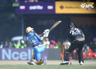 कर्णालीद्वारा काठमाडौंलाई १५० रनको चुनौती, शिखर धवनले जोडे ७२ रन