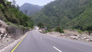 पोखरा–मुग्लिन सडकको पश्चिमतर्फ ४३ प्रतिशत भौतिक प्रगति