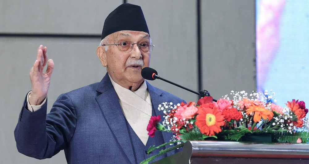 जलवायु परिवर्तनका चुनौती समाधानमा एकजुट बनौं : प्रधानमन्त्री ओली
