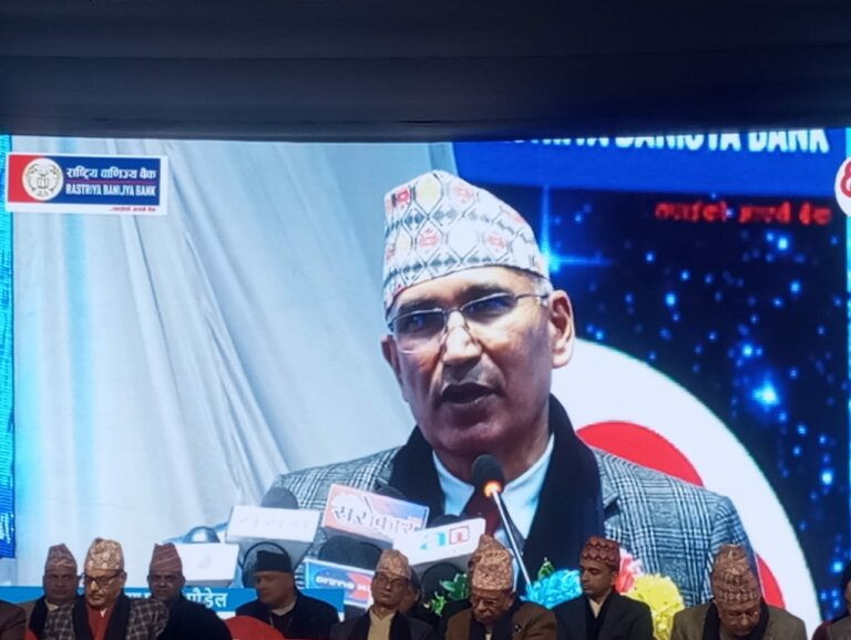 ‘मुलुकको अर्थतन्त्र अझै दबाबमै छ’ : अर्थमन्त्री पौडेल