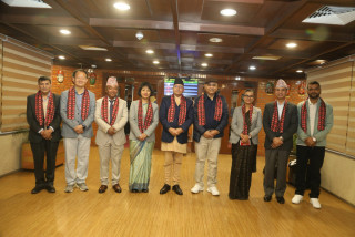 सभामुख घिमिरेसहितको नेपाली प्रतिनिधि मण्डल उज्बेकिस्तान प्रस्थान