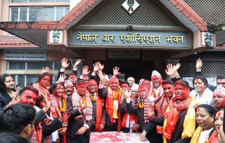 बारमा एमाले कांग्रेसको प्यानल नै विजयी