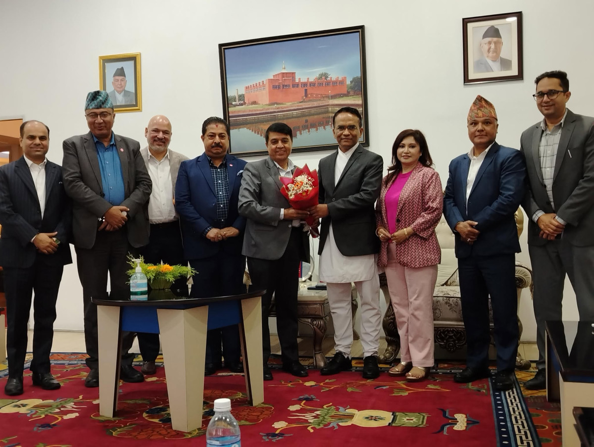 नवनियुक्त गभर्नरसंग महासंघको प्रतिनिधिमण्डलको भेट नीतिगत स्थायित्व प्राथमिकतामा : गभर्नर पौडेल