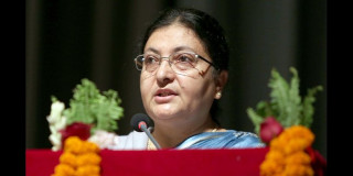 मेरो निर्णयबाट म बिचलित हुने छैन पूर्वराष्ट्रपति भण्डारी
