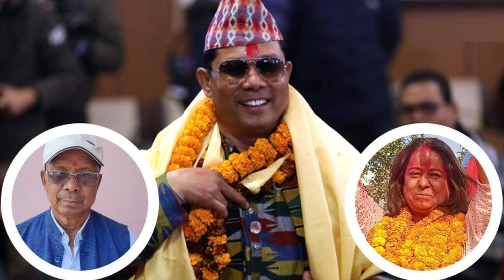 नाउपा विवादः श्रीमान श्रीमतिबिचको मतभेदले पार्टी नै विभाजनको डिलमा, श्रीमतिलाई हटाएर बाबुलाई अध्यक्ष बनाउने रेशमको निर्णयले चर्कियो किचलो (खासखबर)