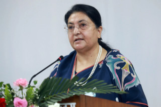 वर्तमान संसद् र दलहरूको कार्यशैलीप्रति पूर्वराष्ट्रपति भण्डारीको कडा टिप्पणी