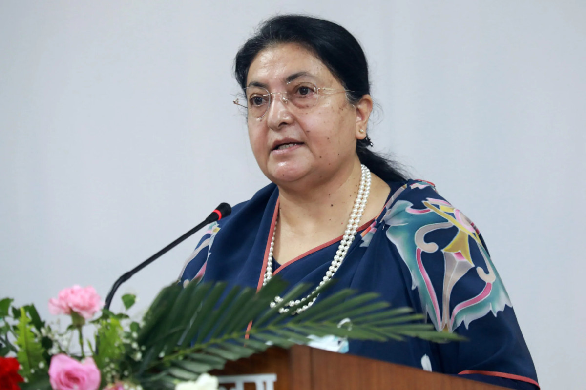 वर्तमान संसद् र दलहरूको कार्यशैलीप्रति पूर्वराष्ट्रपति भण्डारीको कडा टिप्पणी