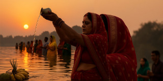 छठ पर्वको मुख्य दिन आज अस्ताउँदो सूर्यलाई अघ्र्य दिइयो, भोलीबिहान उदाउँदो सुर्यलाई अघ्र्य दिइने, प्राणी जगतको कल्याणका लागी व्रत गर्ने परम्परा(खासखबर)
