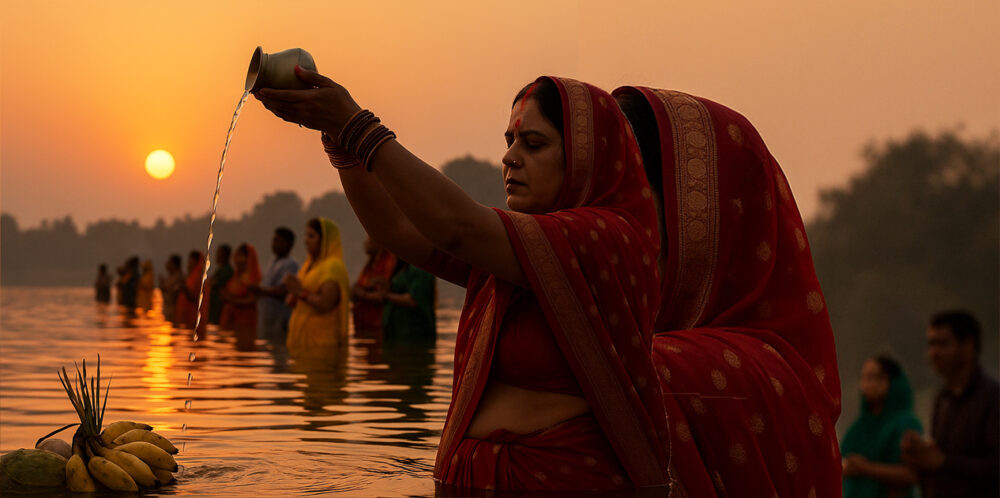 छठ पर्वको मुख्य दिन आज अस्ताउँदो सूर्यलाई अघ्र्य दिइयो, भोलीबिहान उदाउँदो सुर्यलाई अघ्र्य दिइने, प्राणी जगतको कल्याणका लागी व्रत गर्ने परम्परा(खासखबर)