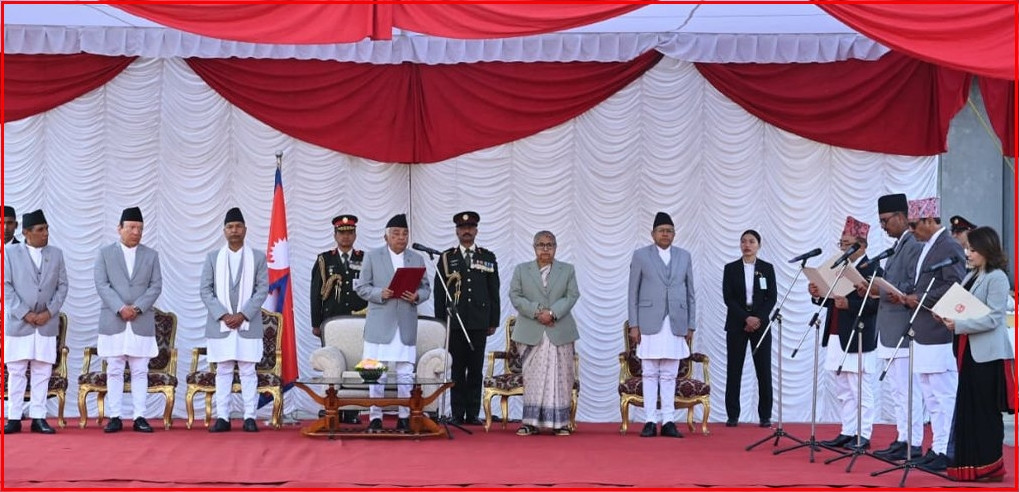अन्तरिम सरकारको आधाबढी कार्यकाल मन्त्रीपरिषद् विस्तारमै, चौथोपटक विस्तार गर्दा पनि मन्त्रीमण्डल अपुरै, सरकारले असक्षमता प्रदर्शन गरेको टिप्पणी (खासखबर)